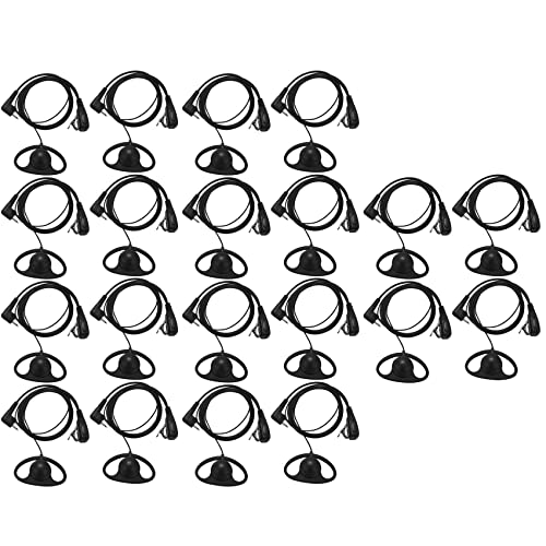 Reinscer (10 Pack 2Pin Erweiterte D Form Clip Ohr Ptt Headset OhrhöRer Mikrofon Fuer 2 Wege Funkgeraete Gp88S Gp300 Gp68 Gp2000 Gp88 Gp3188 Cp040 Cp1200 A8 A6 A10 A12 Reinscer (10 Pack 2Pin Erweiterte D Form Clip Ohr Ptt Headset OhrhöRer Mikrofon Fuer 2 Wege Funkgeraete Gp88S Gp300 Gp68 Gp2000 Gp88 Gp3188 Cp040 Cp1200 A8 A6 A10 A12 von Reinscer