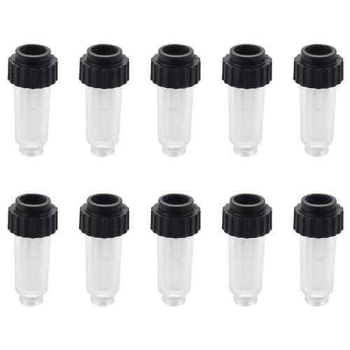 Reinscer 10X Hochdruckreiniger-Pistole Gartenschlauch Hochdruckreiniger Wasserfilter Filter für K2-K7 von Reinscer