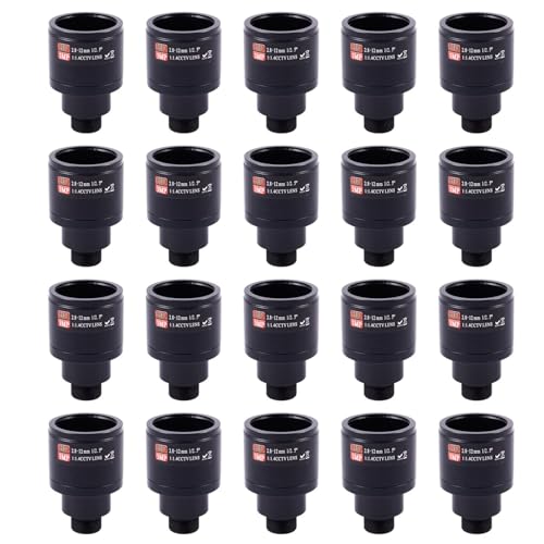Reinscer 20X HD-CCTV-Objektiv 3.0MP M12 2,8-12 mm Vario-CCTV-IR-HD-Objektiv, F1,4, Manueller -Zoom von Reinscer