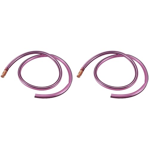 Reinscer 2Stück 25 mm x 2 M PVC Kraftstoff Siphon Kupfer Jiggler Wackel Siphon Pumpen Wasser Rohr von Reinscer