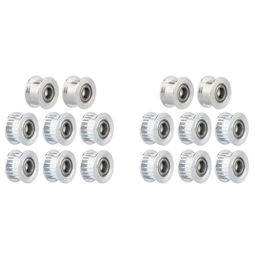 Reinscer 2X 3D Drucker Umlenkrolle 20 Zähne Synchron Scheibe Innen Loch 5mm Breite 6mm Geeignet für VzBoT 3D Drucker Reinscer 2X 3D Drucker Umlenkrolle 20 Zähne Synchron Scheibe Innen Loch 5mm Breite 6mm Geeignet für VzBoT 3D Drucker von Reinscer