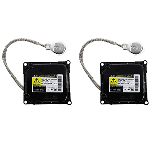 Reinscer 2X 85967-51050 85967-20010 HID Xenon Scheinwerfer Vorschaltgerät Steuergerät für D2R D2S D4R D4S GlüHlampe für von Reinscer