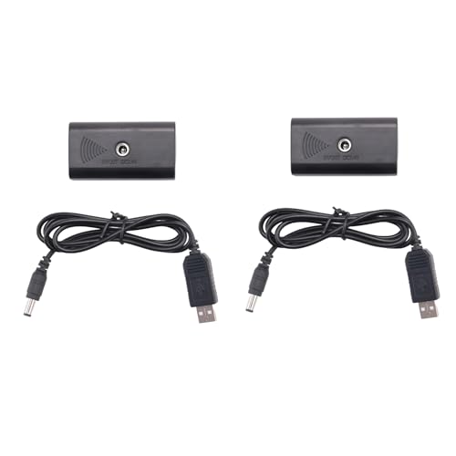 Reinscer 2X DC-Koppler-Dummy- + 5 V USB-Kabel für NP F550 F570 F770 F750 F970 F990 mit USB-Kabel von Reinscer