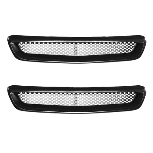 Reinscer 2X Front StoßStangen Haube Grill KüHler Grill Abdeckung für EK DX EX LX Typ R 1996 1997 1998 von Reinscer