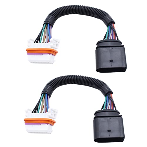 Reinscer 2X Kabel Baugruppe Leuchte für Scheinwerfer Leuchte Xenon Front Stecker für 2003-2006 955-631-239-11 von Reinscer