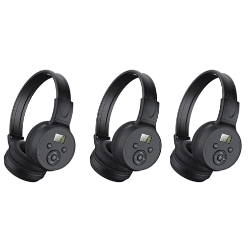 Reinscer 3X Tragbare Drahtlose FM-Radio-KopfhöRer, Wiederaufladbarer FM-Radio-Headset-EmpfäNger für Meetings, TäGliche Arbeiten, Wandern, Joggen Reinscer 3X Tragbare Drahtlose FM-Radio-KopfhöRer, Wiederaufladbarer FM-Radio-Headset-EmpfäNger für Meetings, TäGliche Arbeiten, Wandern, Joggen von Reinscer
