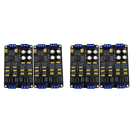 Reinscer 4 Stück 2 Wege Aktive Frequenzweiche Filter Verdreifachen Bass Audio Lautsprecher Frequenz Teiler mit NE5532 Pre-Chip für Geändert Audio von Reinscer