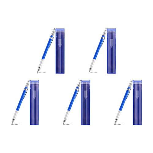 Reinscer 5 Stücke Silber Schweißer Bleistift mit 60 Stück Runden Silberminen, Metall Marker Stift Metall Karbid Mechanischer Druckbleistifte Reinscer 5 Stücke Silber Schweißer Bleistift mit 60 Stück Runden Silberminen, Metall Marker Stift Metall Karbid Mechanischer Druckbleistifte von Reinscer