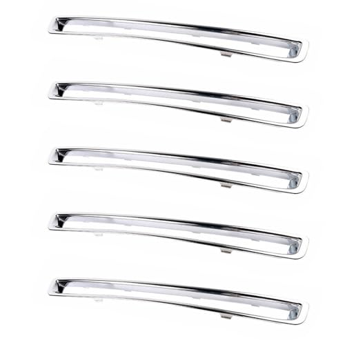 Reinscer 5X Chrom Außen Front ÜBerzogener StoßStangen Rahmen Grill für XC90 2007-2014 30698143 von Reinscer