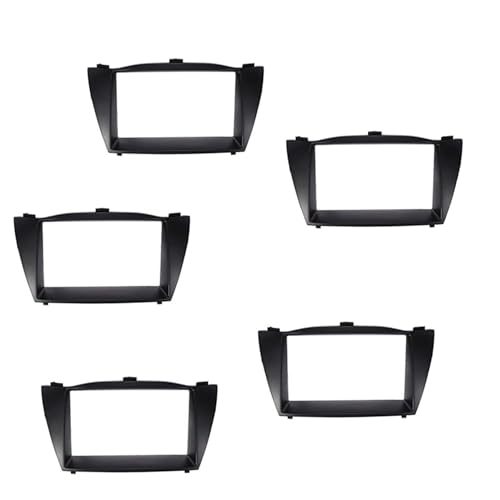 Reinscer 5X Doppelt Din Auto Radio Fascia Trim Kit Installieren Rahmen DVD Panel Stereo Interface für IX35 2010+ 178X102mm Reinscer 5X Doppelt Din Auto Radio Fascia Trim Kit Installieren Rahmen DVD Panel Stereo Interface für IX35 2010+ 178X102mm von Reinscer