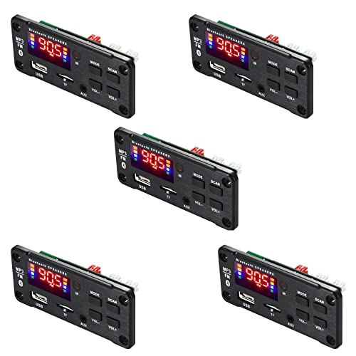 Reinscer 5X Verstärker 25Wx2 12V MP3 Decoder Board Audio Bluetooth 5.0 Drahtloses Musik Auto MP3 Player mit Bluetooth Reinscer 5X Verstärker 25Wx2 12V MP3 Decoder Board Audio Bluetooth 5.0 Drahtloses Musik Auto MP3 Player mit Bluetooth von Reinscer