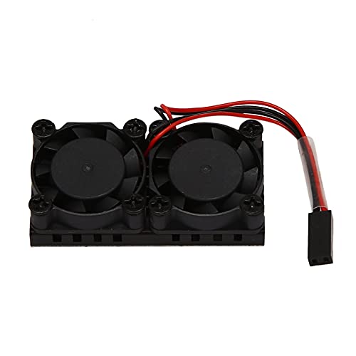 Reinscer für 4 Modell B DoppellüFter mit KüHlköRper Ultimate Double Cooling LüFter KüHler für 4B/3B+ Reinscer für 4 Modell B DoppellüFter mit KüHlköRper Ultimate Double Cooling LüFter KüHler für 4B/3B+ von Reinscer