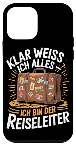 Klar Weiss Ich Alles Ich Bin Der Reiseleiter Hülle für iPhone 12 mini von Reiseleiter Tourismus Guide Underground Reisen