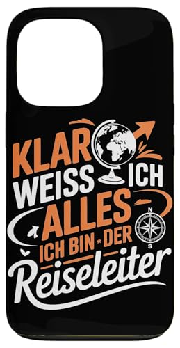 Klar Weiss Ich Alles Ich Bin Der Reiseleiter Hülle für iPhone 13 Pro Klar Weiss Ich Alles Ich Bin Der Reiseleiter Hülle für iPhone 13 Pro von Reiseleiter Tourismus Guide Underground Reisen