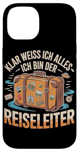Klar Weiss Ich Alles Ich Bin Der Reiseleiter Hülle für iPhone 14 Klar Weiss Ich Alles Ich Bin Der Reiseleiter Hülle für iPhone 14 von Reiseleiter Tourismus Guide Underground Reisen