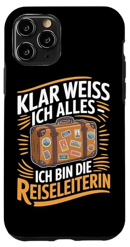 Klar Weiss Ich Alles Ich Bin Die Reiseleiterin Hülle für iPhone 11 Pro Klar Weiss Ich Alles Ich Bin Die Reiseleiterin Hülle für iPhone 11 Pro von Reiseleiter Tourismus Guide Underground Reisen
