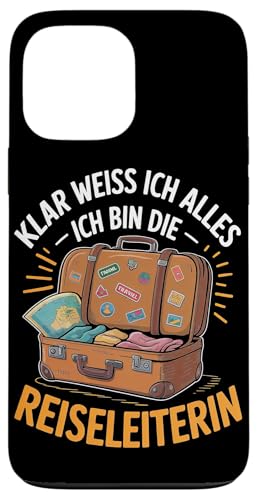 Klar Weiss Ich Alles Ich Bin Die Reiseleiterin Hülle für iPhone 13 Pro Max Klar Weiss Ich Alles Ich Bin Die Reiseleiterin Hülle für iPhone 13 Pro Max von Reiseleiter Tourismus Guide Underground Reisen