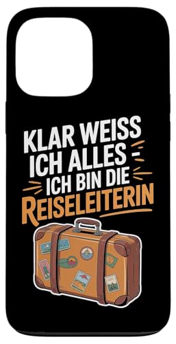 Klar Weiss Ich Alles Ich Bin Die Reiseleiterin Hülle für iPhone 13 Pro Max Klar Weiss Ich Alles Ich Bin Die Reiseleiterin Hülle für iPhone 13 Pro Max von Reiseleiter Tourismus Guide Underground Reisen