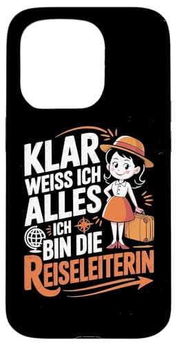 Klar Weiß Ich Alles Ich Bin Die Reiseleiterin Hülle für iPhone 15 Pro Klar Weiß Ich Alles Ich Bin Die Reiseleiterin Hülle für iPhone 15 Pro von Reiseleiter Tourismus Guide Underground Reisen