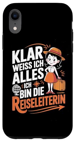 Klar Weiß Ich Alles Ich Bin Die Reiseleiterin Hülle für iPhone XR Klar Weiß Ich Alles Ich Bin Die Reiseleiterin Hülle für iPhone XR von Reiseleiter Tourismus Guide Underground Reisen