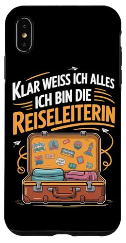 Klar Weiss Ich Alles Ich Bin Die Reiseleiterin Hülle für iPhone XS Max Klar Weiss Ich Alles Ich Bin Die Reiseleiterin Hülle für iPhone XS Max von Reiseleiter Tourismus Guide Underground Reisen