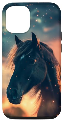 Hülle für iPhone 12/12 Pro Pferd mit Sternen Pferde Mädchen Hülle für iPhone 12/12 Pro Pferd mit Sternen Pferde Mädchen von Reiten Pferdefan Pferdeliebhaber Pferdemotiv