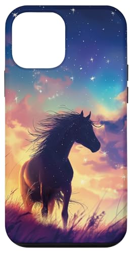 Hülle für iPhone 12 mini Pferd mit Sternen Pferde Mädchen Hülle für iPhone 12 mini Pferd mit Sternen Pferde Mädchen von Reiten Pferdefan Pferdeliebhaber Pferdemotiv