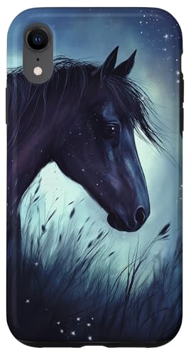 Hülle für iPhone XR Pferd mit Sternen Pferde Mädchen Hülle für iPhone XR Pferd mit Sternen Pferde Mädchen von Reiten Pferdefan Pferdeliebhaber Pferdemotiv