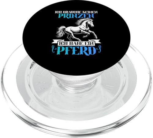 Ich Brauche Keinen Prinzen Ich Habe Ein Pferd Reiten Mädchen PopSockets PopGrip für MagSafe Ich Brauche Keinen Prinzen Ich Habe Ein Pferd Reiten Mädchen PopSockets PopGrip für MagSafe von Reitsport Reiter Pferdesport Enthusiasten Frauen