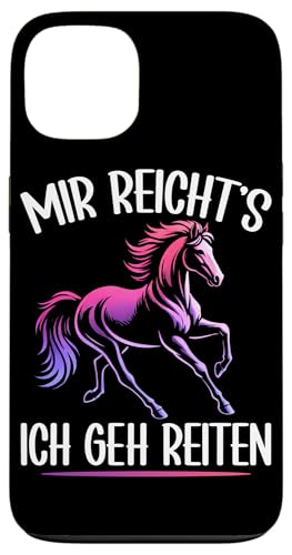 Mir Reicht's Ich Geh Reiten Pferdereiter Pferde Mädchen Hülle für iPhone 13 Mir Reicht's Ich Geh Reiten Pferdereiter Pferde Mädchen Hülle für iPhone 13 von Reitsport Reiter Pferdesport Enthusiasten Frauen