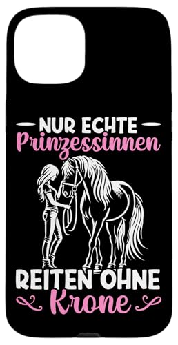 Nur Echte Prinzessinnen Reiten Ohne Krone Reiterin Pferd Hülle für iPhone 15 Plus Nur Echte Prinzessinnen Reiten Ohne Krone Reiterin Pferd Hülle für iPhone 15 Plus von Reitsport Reiter Pferdesport Enthusiasten Frauen