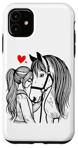 Pferde Mädchen Pferd Liebhaber Reiten Reiterin Liebe Hülle für iPhone 11 Pferde Mädchen Pferd Liebhaber Reiten Reiterin Liebe Hülle für iPhone 11 von Reitsport Reiter Pferdesport Enthusiasten Frauen