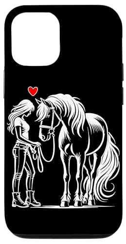Pferde Mädchen Pferd Liebhaber Reiten Reiterin Liebe Hülle für iPhone 12/12 Pro Pferde Mädchen Pferd Liebhaber Reiten Reiterin Liebe Hülle für iPhone 12/12 Pro von Reitsport Reiter Pferdesport Enthusiasten Frauen