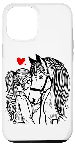 Pferde Mädchen Pferd Liebhaber Reiten Reiterin Liebe Hülle für iPhone 12 Pro Max von Reitsport Reiter Pferdesport Enthusiasten Frauen