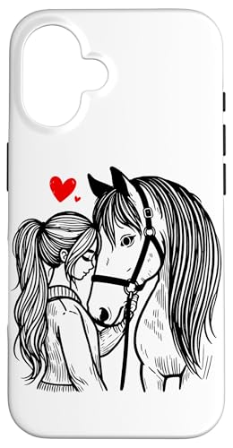 Pferde Mädchen Pferd Liebhaber Reiten Reiterin Liebe Hülle für iPhone 16 Pferde Mädchen Pferd Liebhaber Reiten Reiterin Liebe Hülle für iPhone 16 von Reitsport Reiter Pferdesport Enthusiasten Frauen