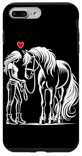Pferde Mädchen Pferd Liebhaber Reiten Reiterin Liebe Hülle für iPhone 7 Plus/8 Plus Pferde Mädchen Pferd Liebhaber Reiten Reiterin Liebe Hülle für iPhone 7 Plus/8 Plus von Reitsport Reiter Pferdesport Enthusiasten Frauen