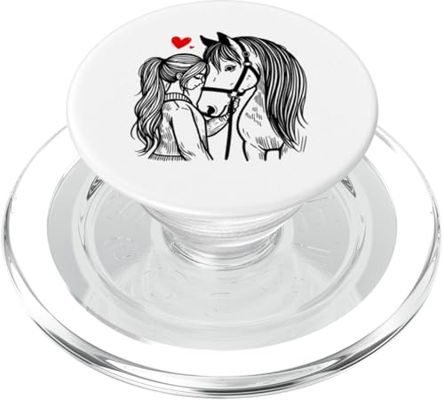 Pferde Mädchen Pferd Liebhaber Reiten Reiterin Liebe PopSockets PopGrip für MagSafe Pferde Mädchen Pferd Liebhaber Reiten Reiterin Liebe PopSockets PopGrip für MagSafe von Reitsport Reiter Pferdesport Enthusiasten Frauen