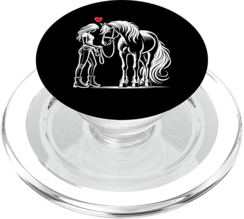 Pferde Mädchen Pferd Liebhaber Reiten Reiterin Liebe PopSockets PopGrip für MagSafe Pferde Mädchen Pferd Liebhaber Reiten Reiterin Liebe PopSockets PopGrip für MagSafe von Reitsport Reiter Pferdesport Enthusiasten Frauen
