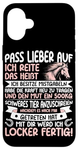 Pferde Mädchen Reiten Reitsport Pferdereiter Pferdeliebhaber Hülle für iPhone 16 Plus Pferde Mädchen Reiten Reitsport Pferdereiter Pferdeliebhaber Hülle für iPhone 16 Plus von Reitsport Reiter Pferdesport Enthusiasten Frauen