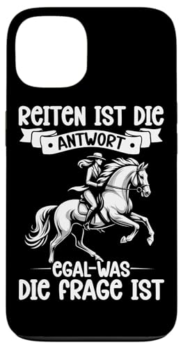 Reiten Ist Die Antwort Egal Was Die Frage Ist Reiterin Pferd Hülle für iPhone 13 Reiten Ist Die Antwort Egal Was Die Frage Ist Reiterin Pferd Hülle für iPhone 13 von Reitsport Reiter Pferdesport Enthusiasten Frauen