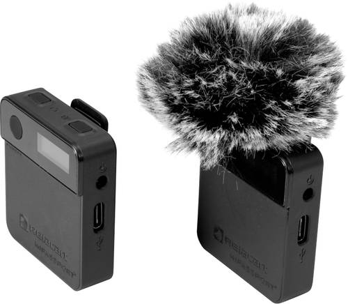 Relacart MIPASSPORT Ansteck Kamera-Mikrofon Übertragungsart (Details):Funk inkl. Windschutz, Blitzs von Relacart