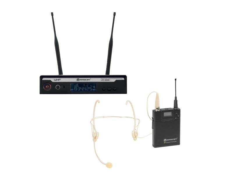 Relacart Set UR-222S Bodypack mit HM-600S Headset von Relacart