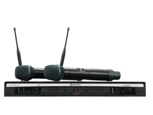 Relacart UR-260D Hand Funkmikrofon-Set Übertragungsart (Details):Funk inkl. Mikrofoncase, Schalter von Relacart