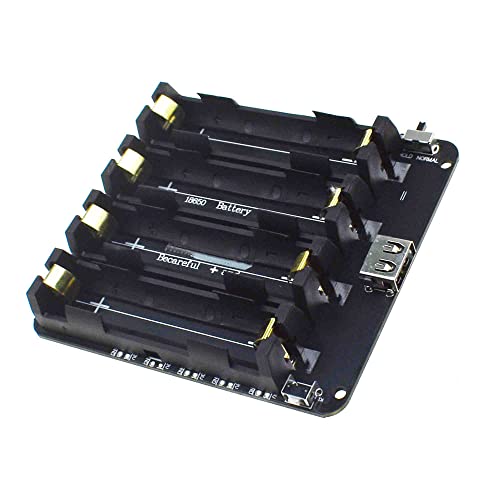 1/2/4 Halter 18650 Shield V9 18650 Modul Micro USB Type-C Erweiterungsboard Modul mit Kabel 5V/3A 3V/1A ESP-8266 ESP32 4-Wege von Reland Sun