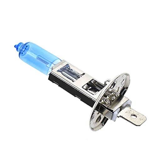 Reland Sun H1 H3 H4 H7 9005 9007 55W 100W 5000K Scheinwerferlampen 12V Superhell Weiß für Auto Frontscheinwerfer Nebelscheinwerfer Lampe (H1 100W) von Reland Sun