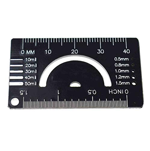 PCB-Lineal, verschiedene Größen, kreatives Multifunktions-Lineal, PCB-Referenzlineal (4 cm). von Reland Sun
