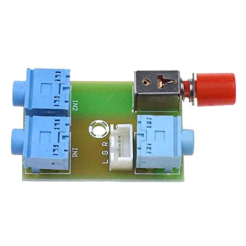 RELAND SUN 1 x 3,5 mm Audio 2 Eingangs- und 1 Ausgangs-Schaltplatte XH-M371 Steckdosen-Signalschalter-Modul für HiFi-Verstärker von Reland Sun