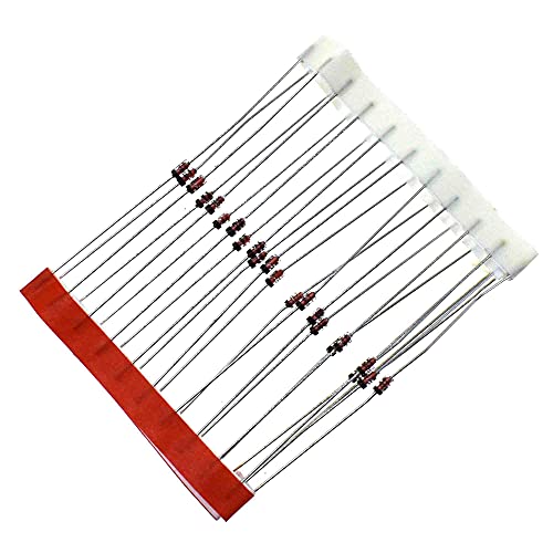Reland Sun 100 Stück 1 W Zener Diode DO-411N4746A 1N4749A 1N4756A 1N4748A (1N4757A 51V) von Reland Sun