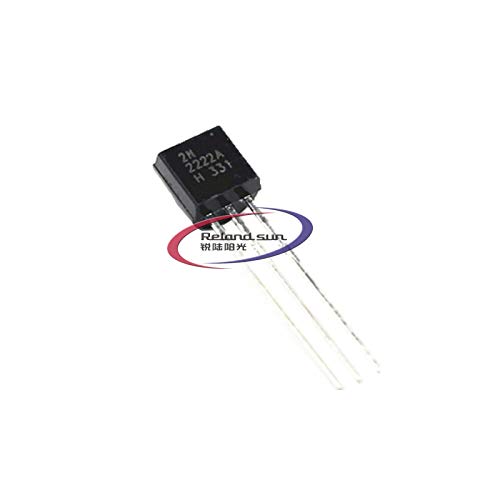 Reland Sun 100 x 2N222 NPN TO-92 Transistor, 30 V, 600 mA von Reland Sun
