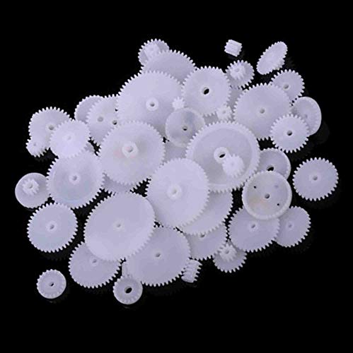 Reland Sun 1SET Getriebepaket 49 Typen 75 Typen 34 Typen 11 Typen 55 Typen 57 Typen 58 Typen Getriebe Kunststoff Motor Getriebe Paket Roboter Teile Technologie DIY Modell (49 Typen) von Reland Sun